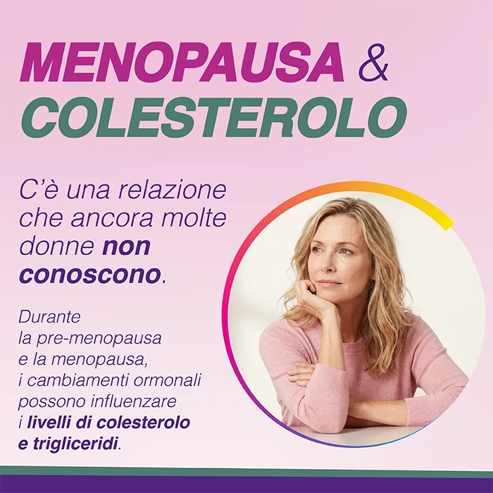 Integratori menopausa e colesterolo